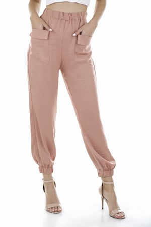 Palazzo Co-ord Set - Blush Pink